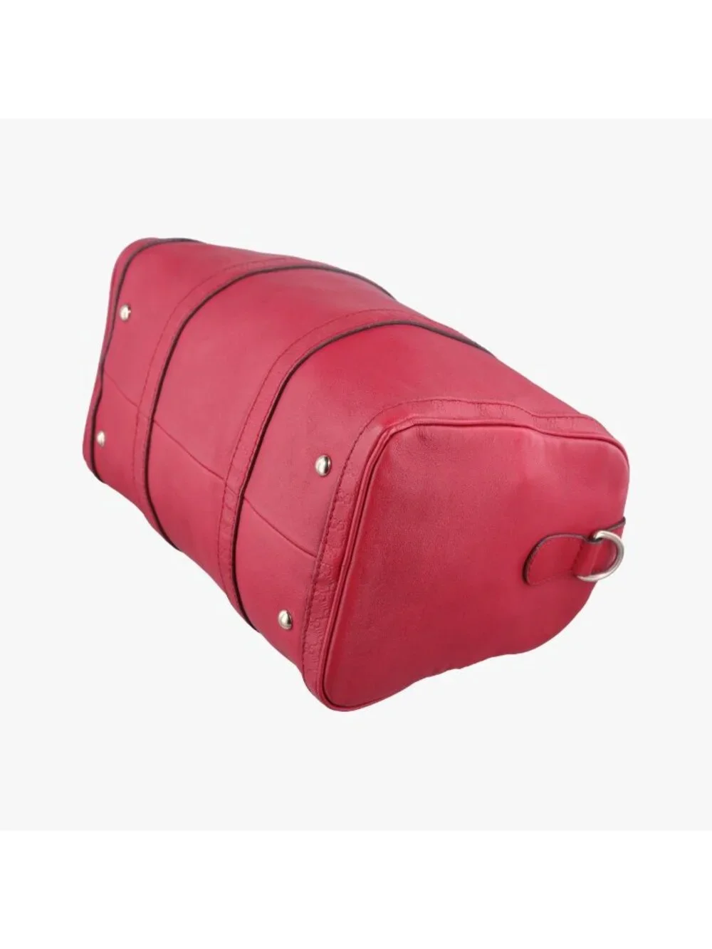 Gucci Guccissima Trim Web Joy Red Leather Shoulder